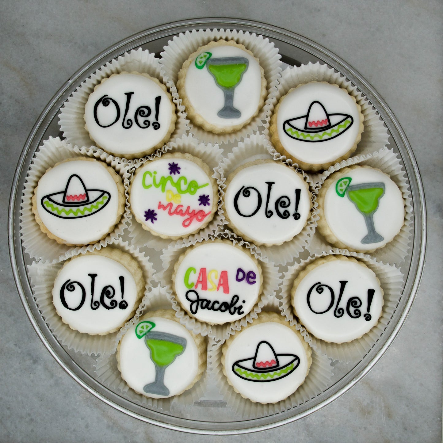 12-piece "Cinco de Mayo" Shortbread Gift Tin