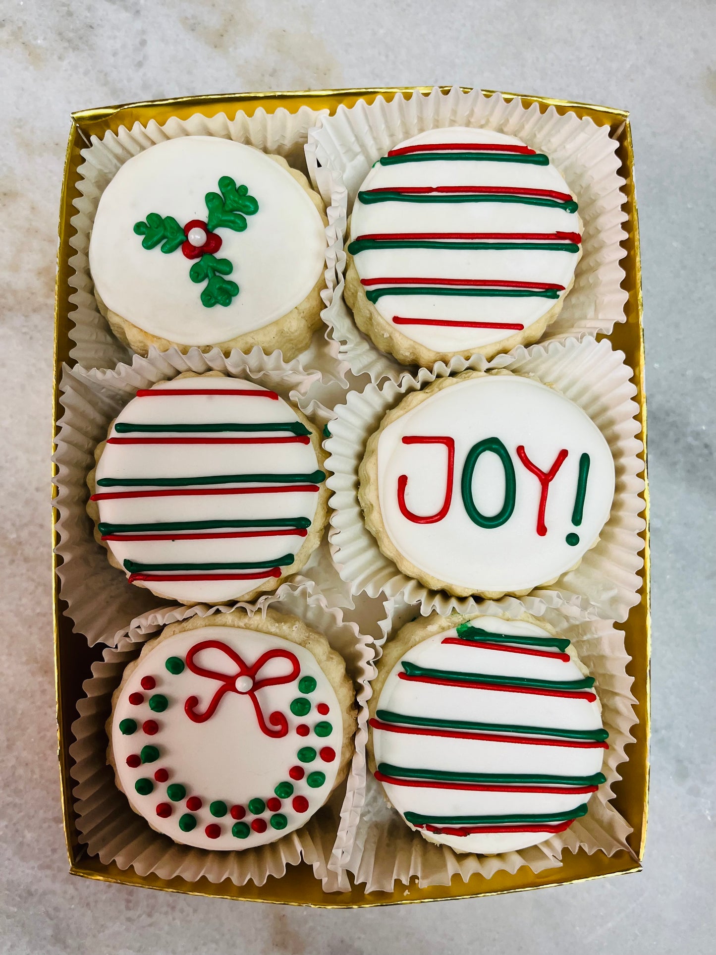 "Xmas Joy" Shortbread Gift Tins