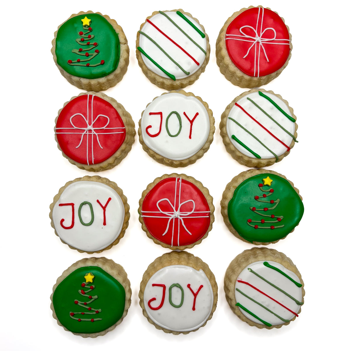 Le Gourmet Baking - Dallas TX - Fancy "Holiday Joy" Shortbread Gift Box
