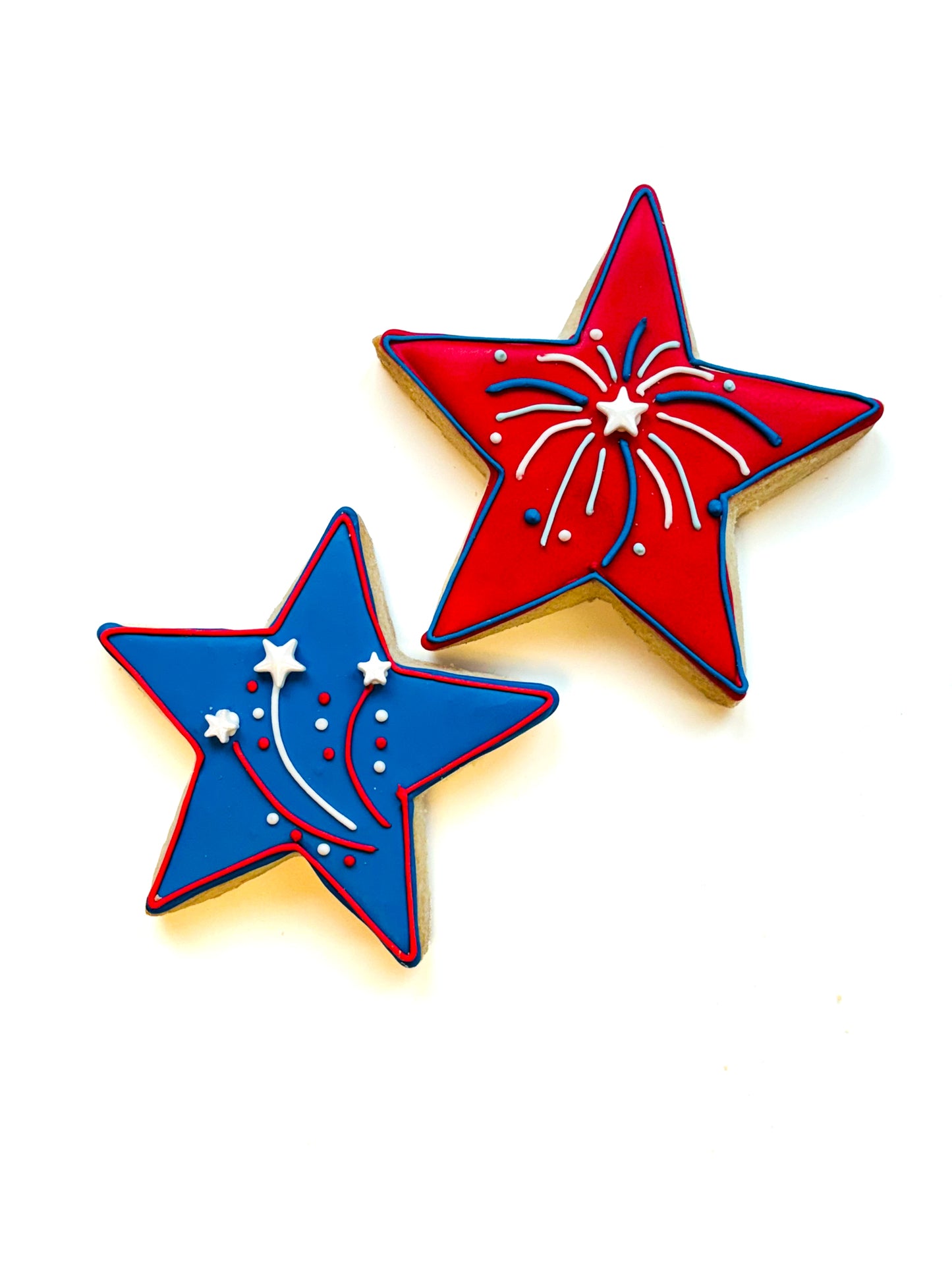 Le Gourmet Baking - Fireworks Star 2-piece Shortbreads