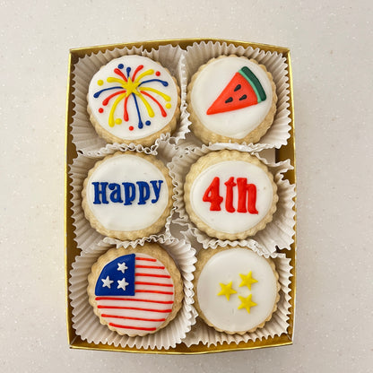 "Fourth of July" Shortbread Gift Tins