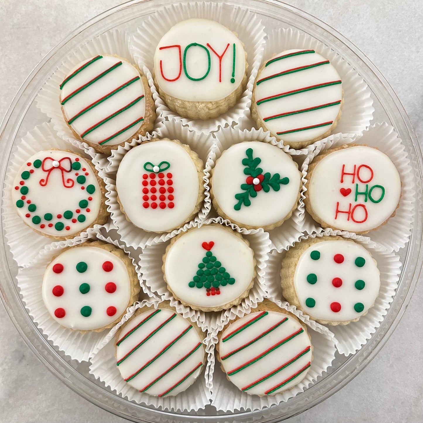 "Xmas Joy" Shortbread Gift Tins