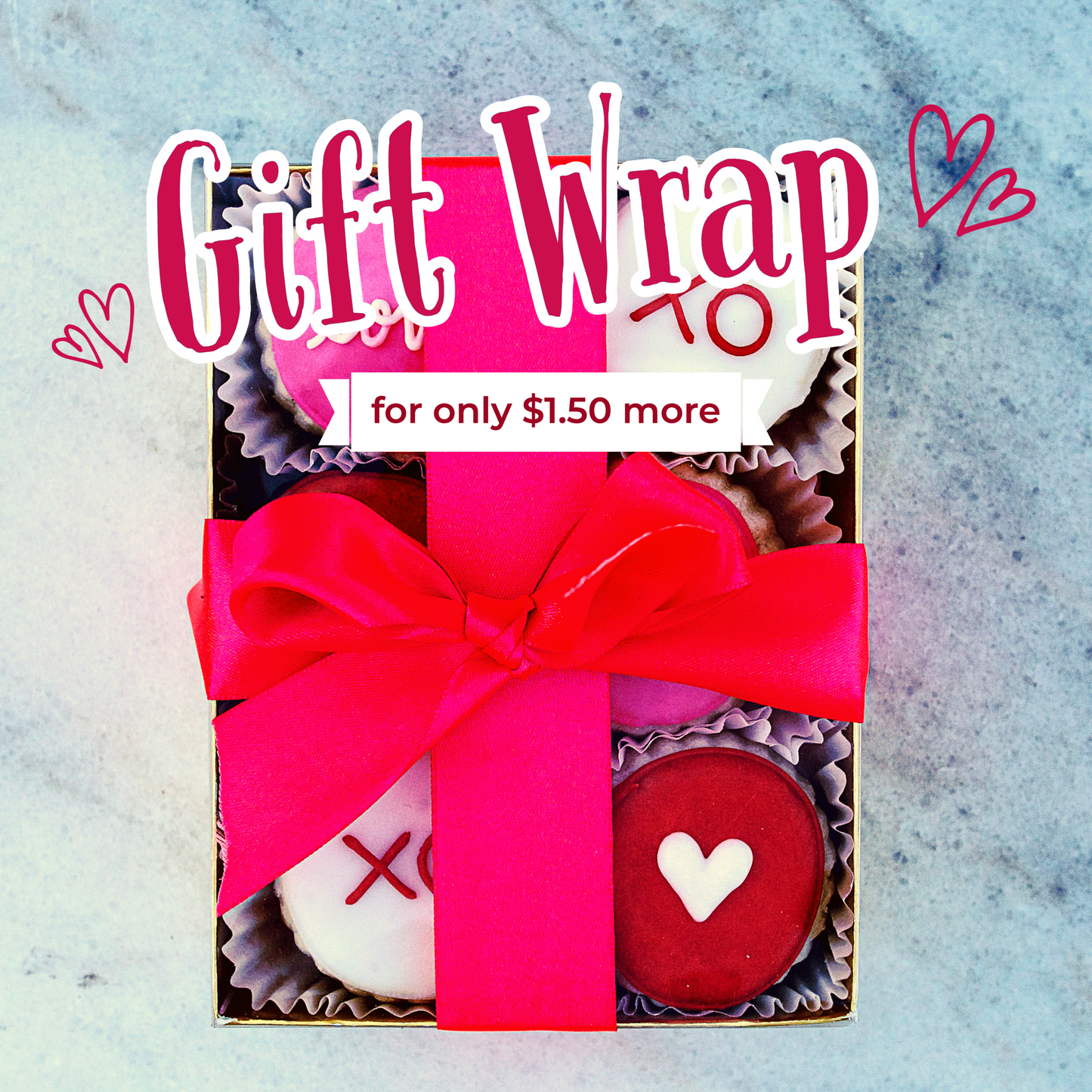 "Love XO Heart" Shortbread Gift Box