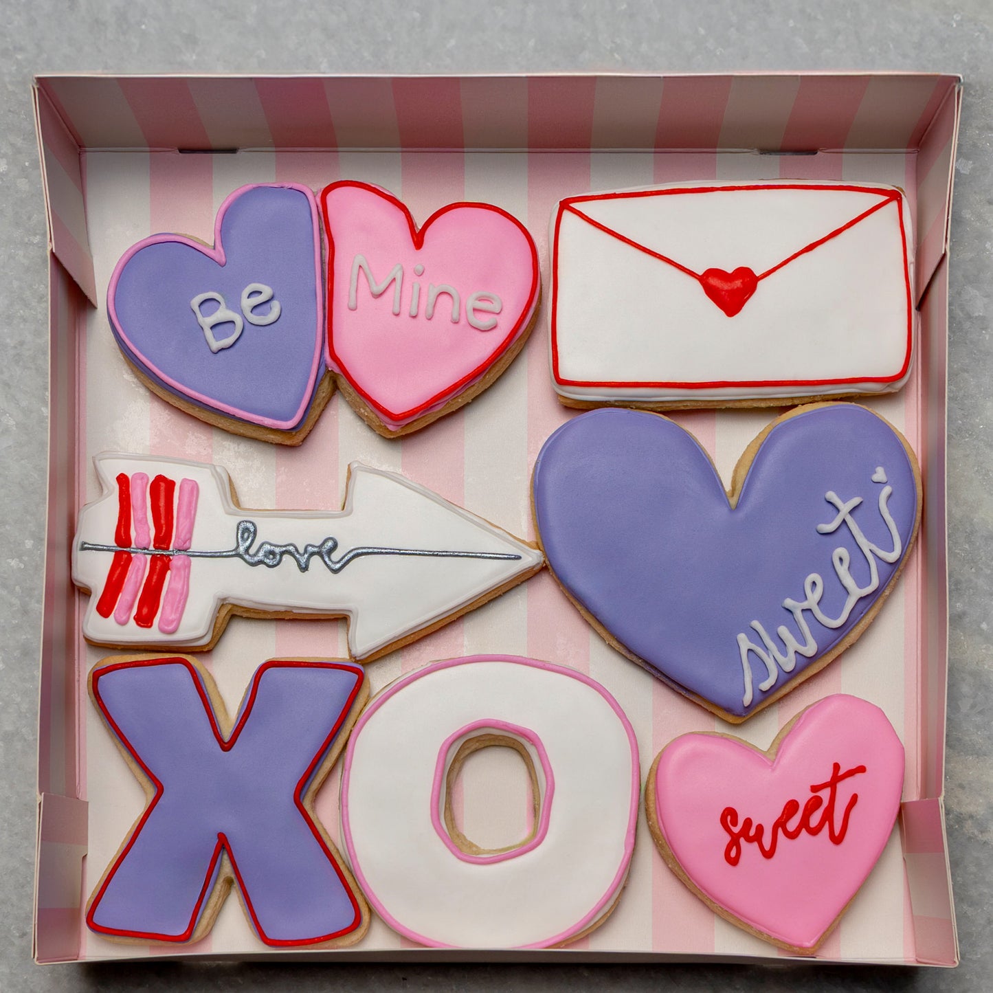 "Deluxe Box of Love" Shortbread Cookies Gift Box