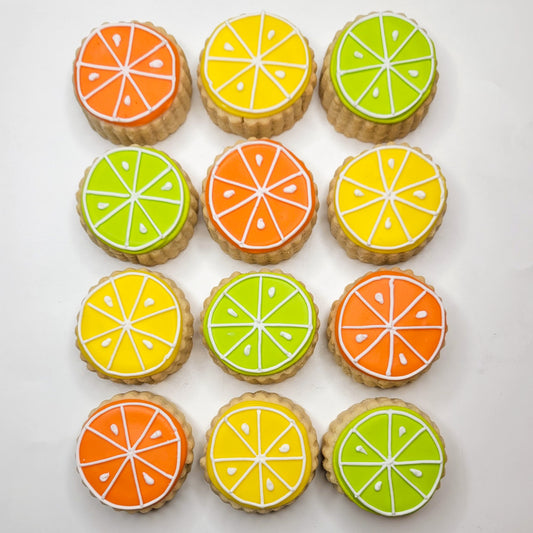 "Citrus" Shortbread Cookie Gift Box