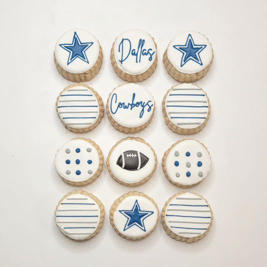 Le Gourmet Baking - Custom Favorite Football Team Shortbread Cookies