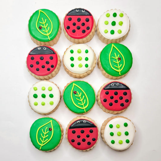"Ladybug" Shortbread Cookie Gift Box