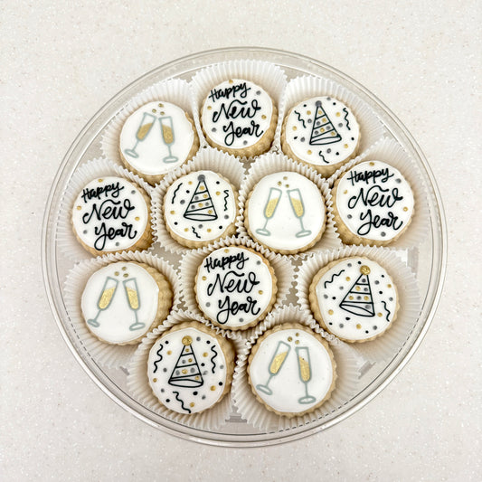 Le Gourmet Baking - New Years Shortbread Gift Tin