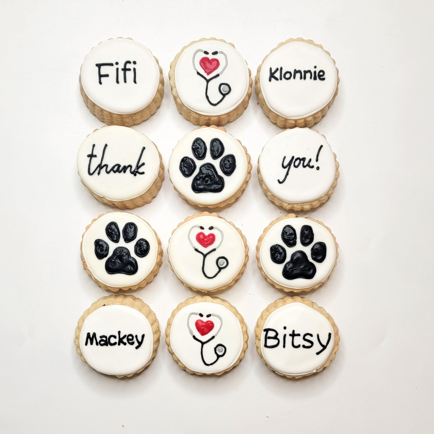 Personalized "Vet Thank You" Shortbread Gift Box