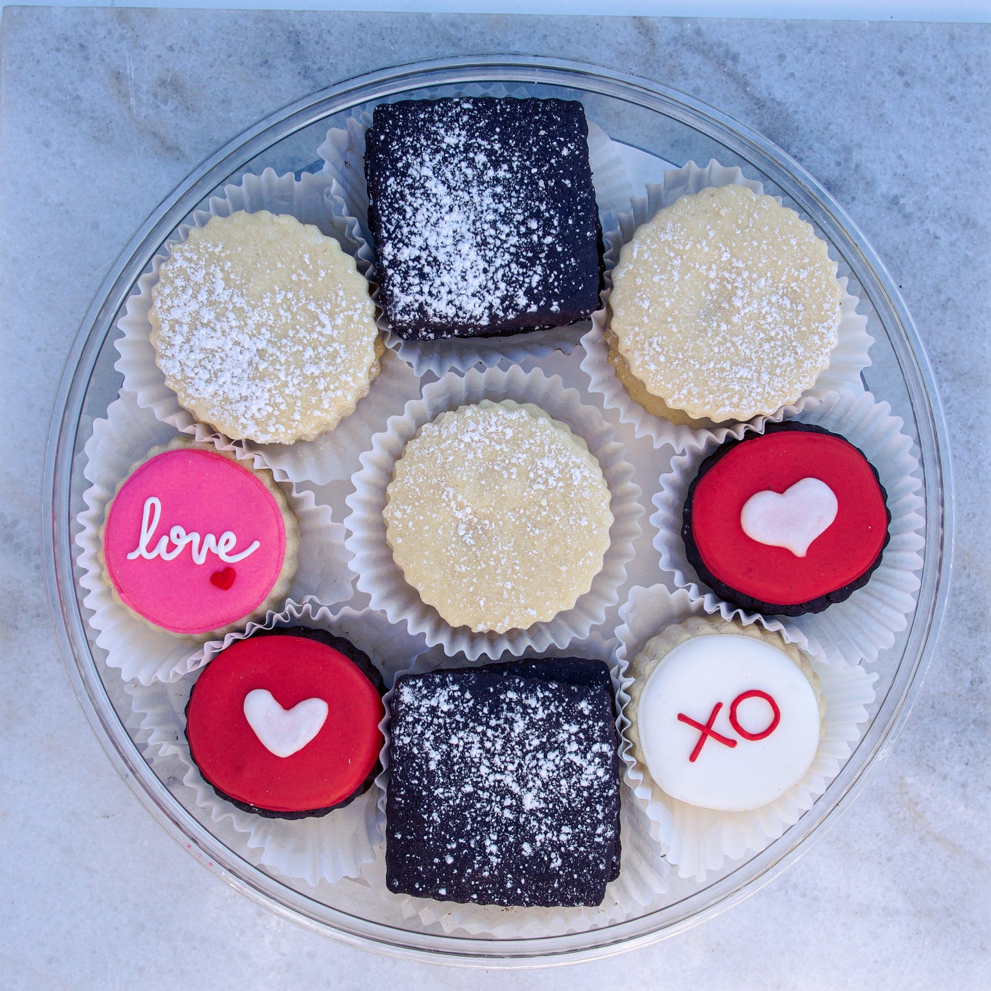 19-piece "February Combo Variety" Shortbread Gift Tin