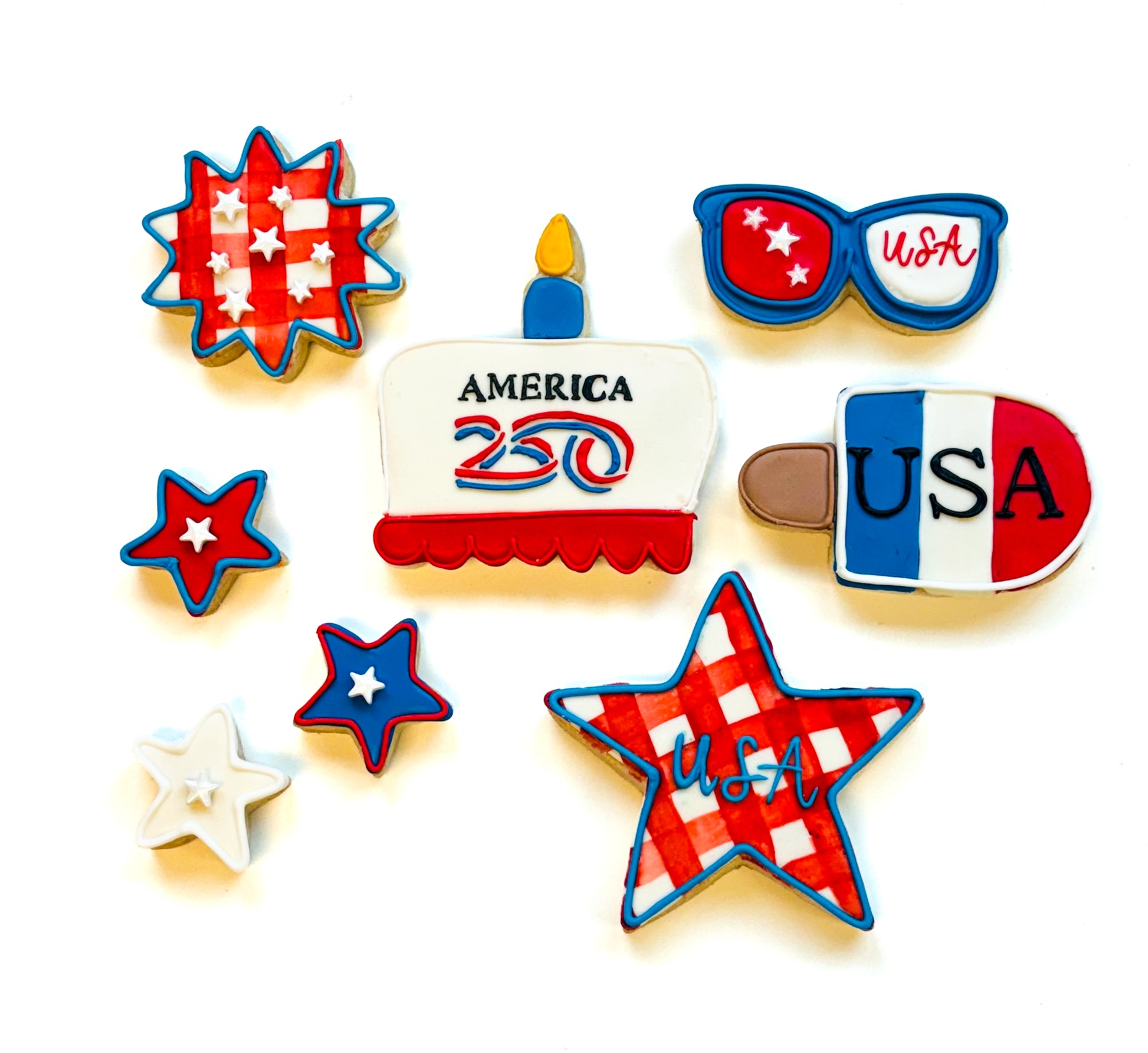 Le Gourmet Baking - America's 250th Special Edition Deluxe Set Shortbread Gift Box