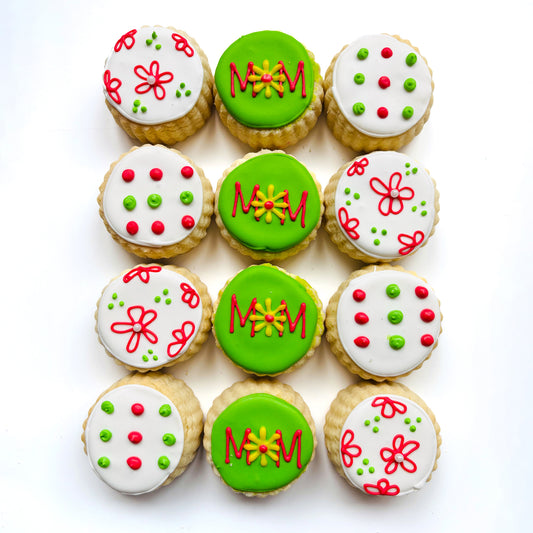 Le Gourmet Baking - Dallas, Texas - Flower Power Mom's Day Shortbread Gift Box