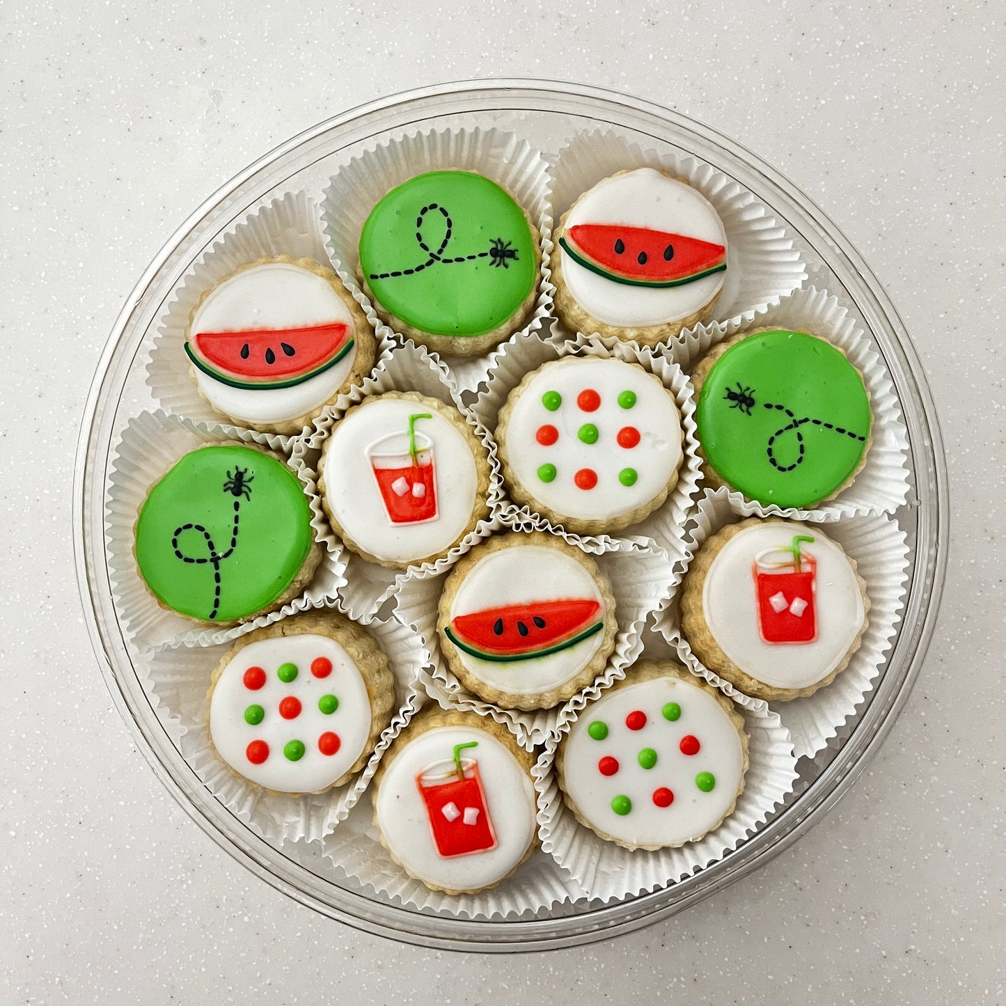 "Watermelon Picnic" Shortbread Gift Tin