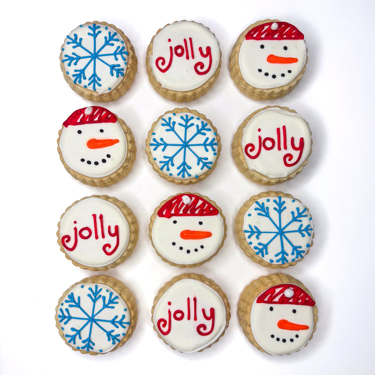 "Jolly Snowman" Shortbread Gift Box