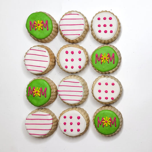 Mom's Day Flower Power Shortbread Gift Box