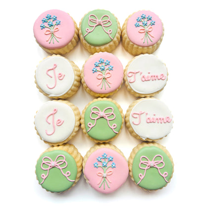 Le Gourmet Baking - Dallas Texas - je t' aime 12-piece