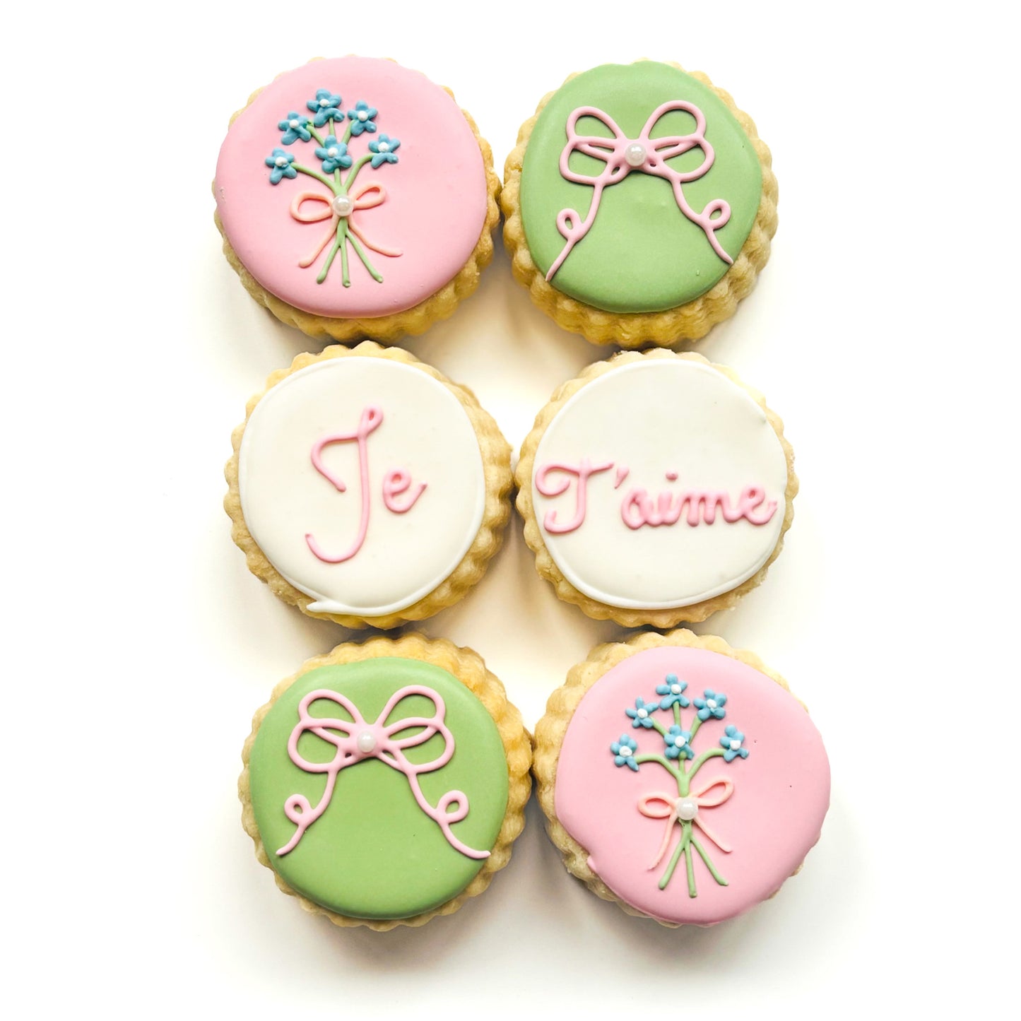 Le Gourmet Baking - Dallas Texas - je t' aime 6-piece