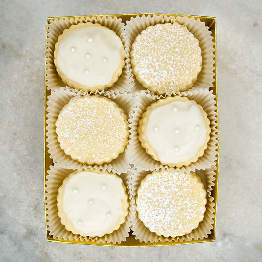 12-Piece Thin Lemon Shortbread Gift Box - Subscription
