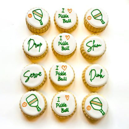 NEW - Pickleball Shortbread Cookie Gift Box