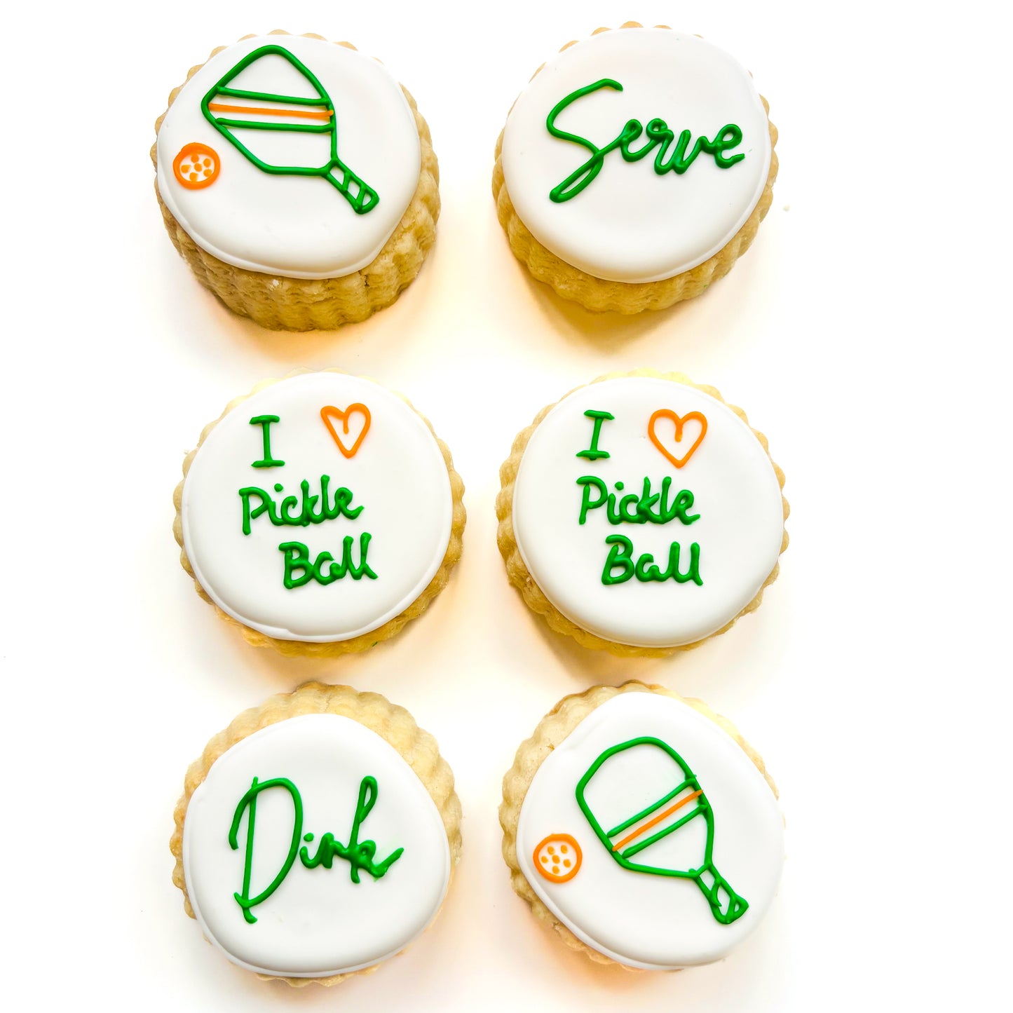 NEW - Pickleball Shortbread Cookie Gift Box