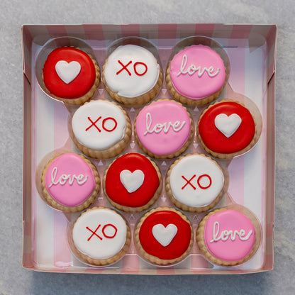 "Love XO Heart" Shortbread Gift Box