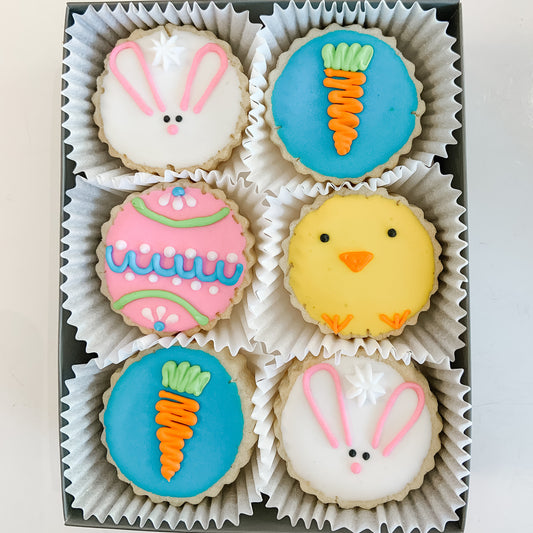 6-piece Easter|Chick Shortbread Gift Box