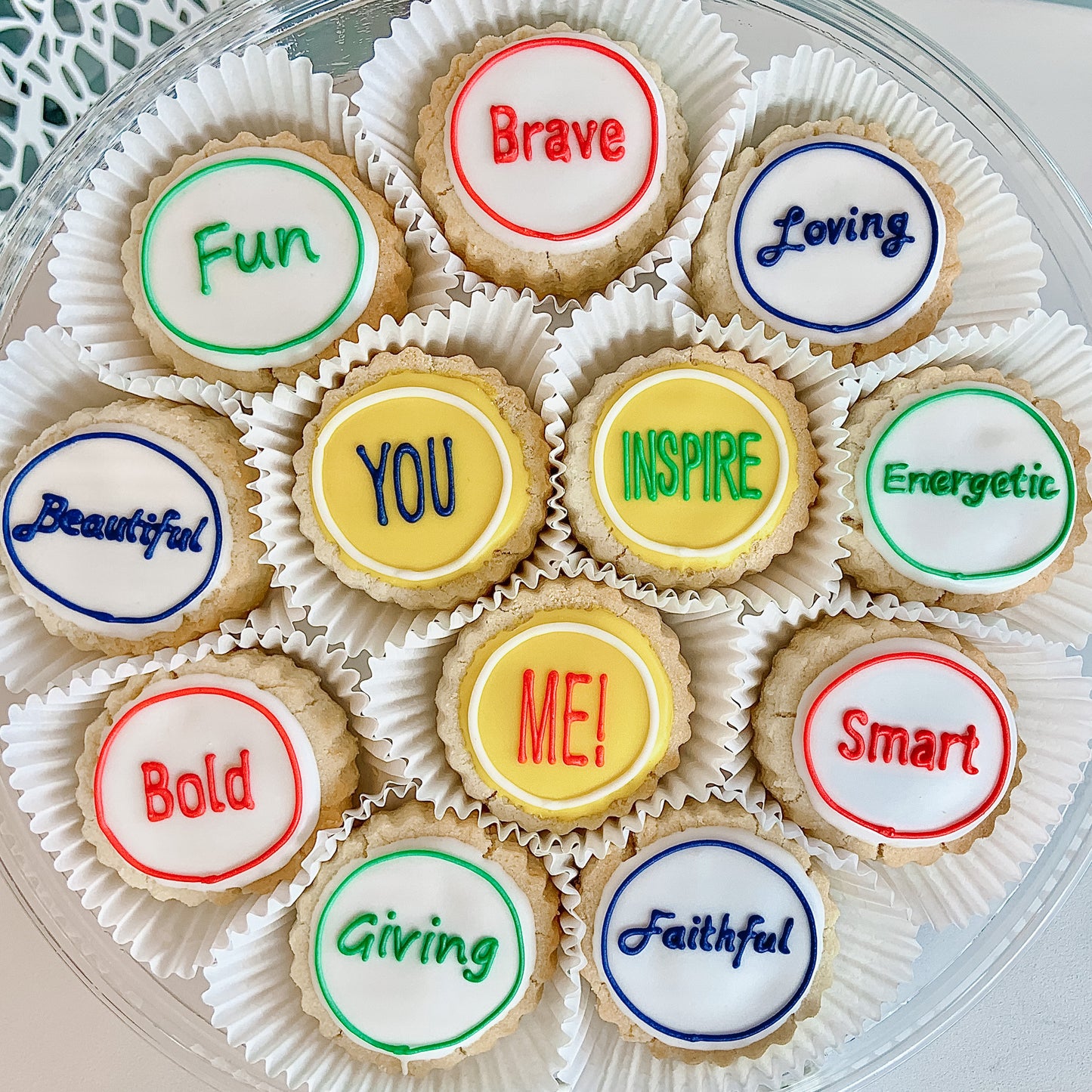 "You Inspire Me!" Shortbread Cookies Gift Tin