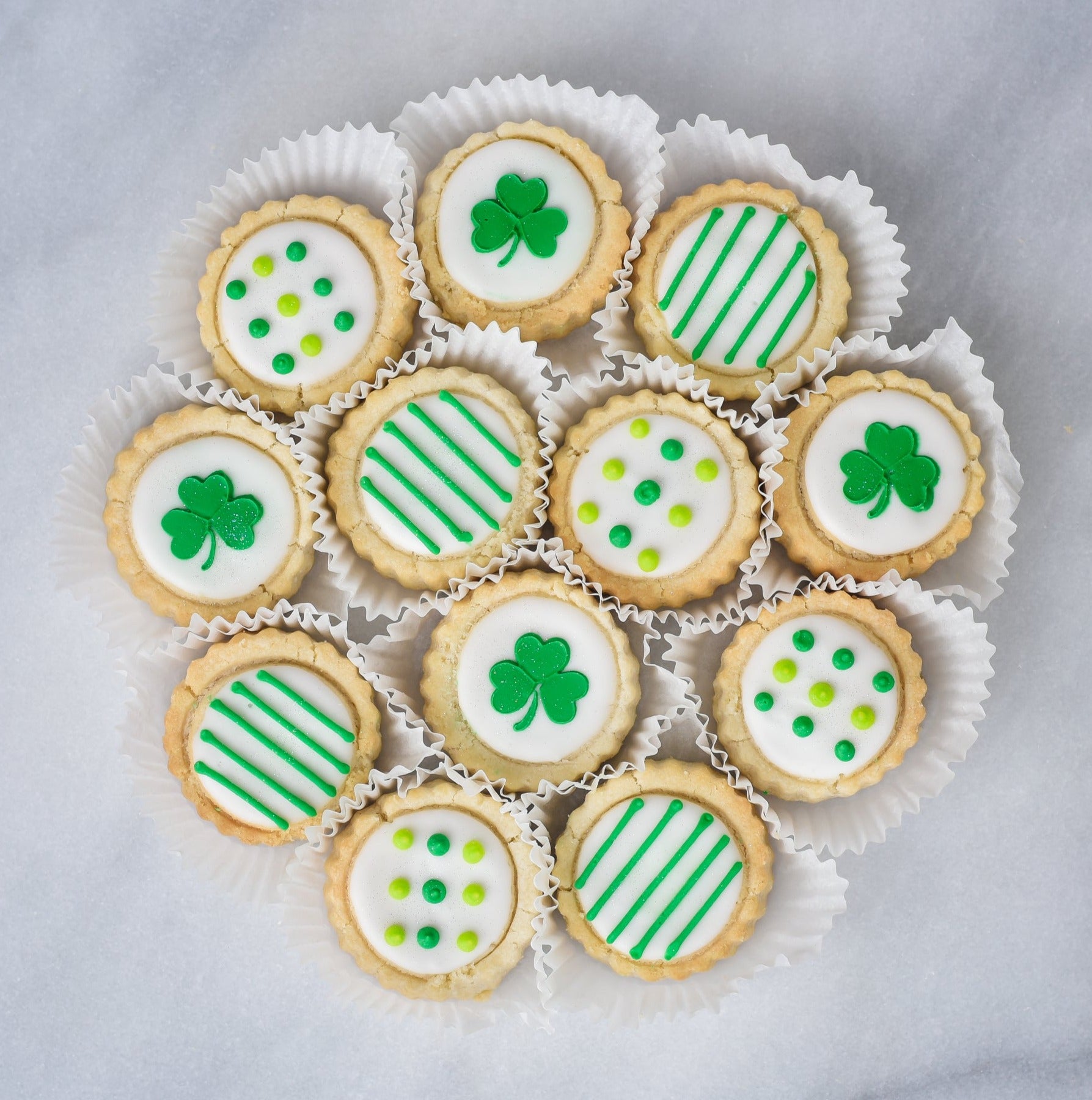 St. Patrick's Day Shortbreads - Gourmet Cookies, Custom Shortbreads & Holiday Gifts | Dallas, TX