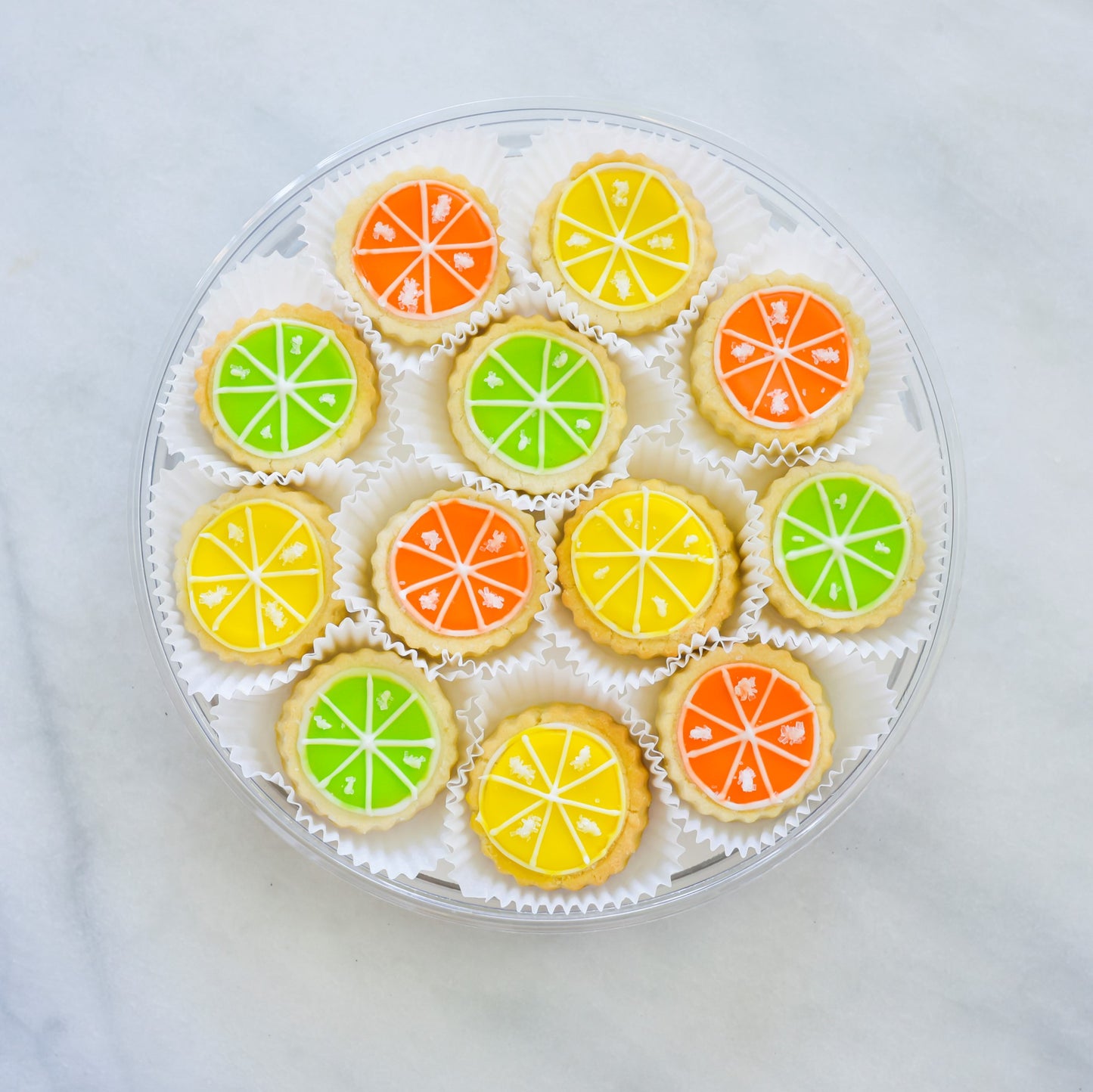 Citrus Mix Tin - Gourmet Cookies, Custom Shortbreads & Holiday Gifts | Dallas, TX
